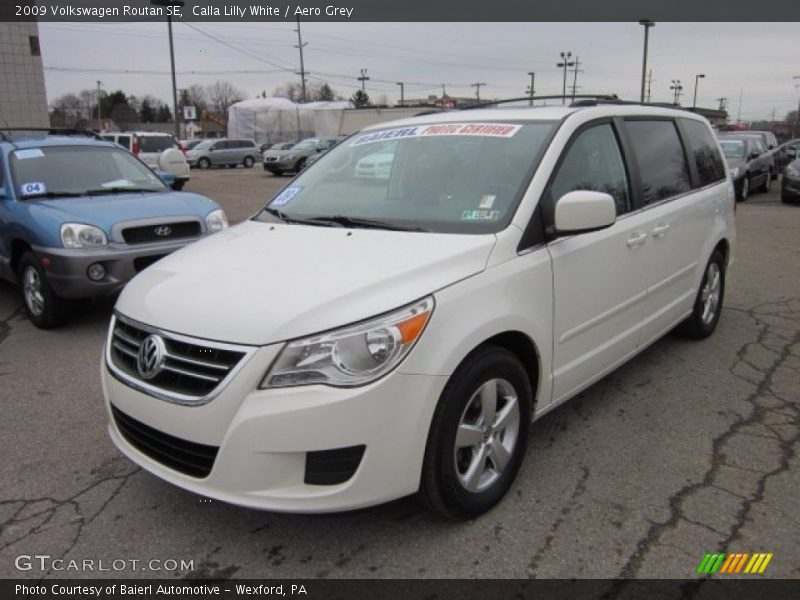 Calla Lilly White / Aero Grey 2009 Volkswagen Routan SE