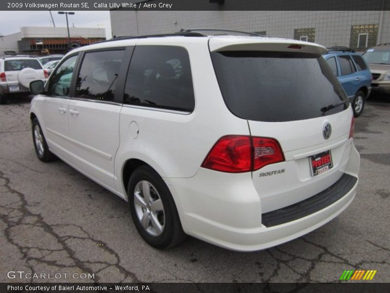 Calla Lilly White / Aero Grey 2009 Volkswagen Routan SE