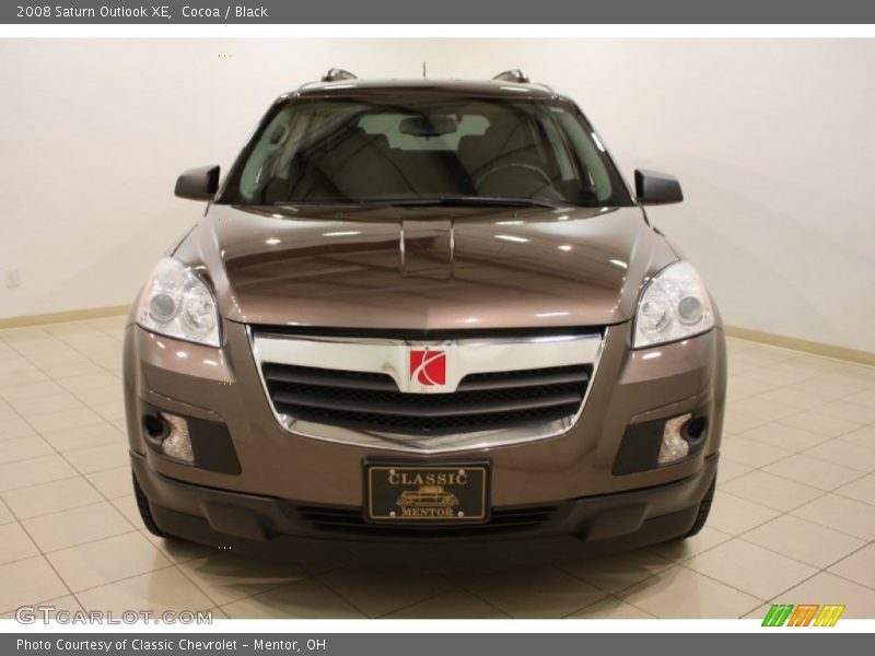 Cocoa / Black 2008 Saturn Outlook XE