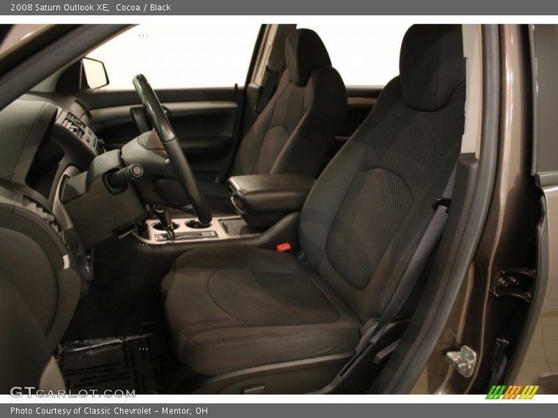 Cocoa / Black 2008 Saturn Outlook XE