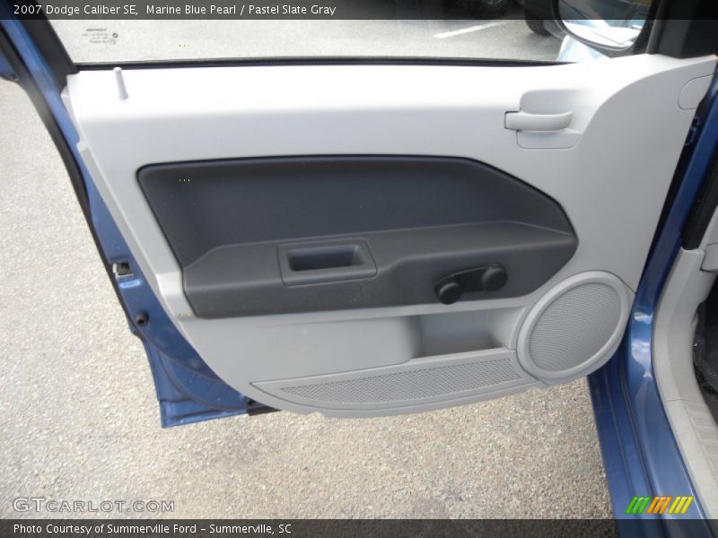 Marine Blue Pearl / Pastel Slate Gray 2007 Dodge Caliber SE