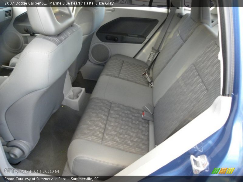 Marine Blue Pearl / Pastel Slate Gray 2007 Dodge Caliber SE