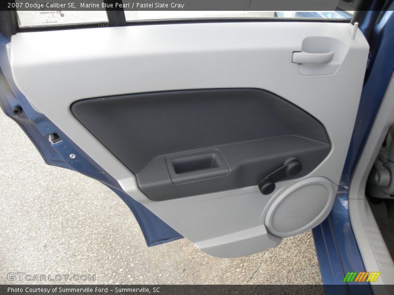Marine Blue Pearl / Pastel Slate Gray 2007 Dodge Caliber SE