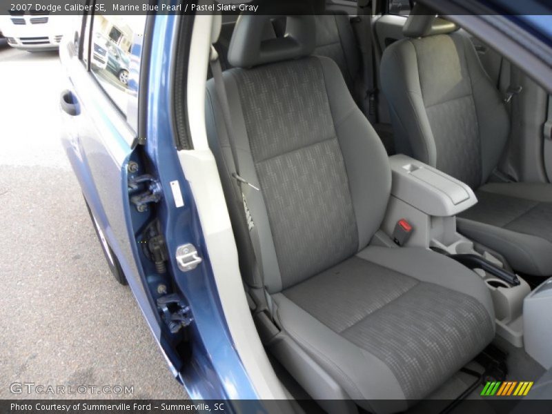 Marine Blue Pearl / Pastel Slate Gray 2007 Dodge Caliber SE