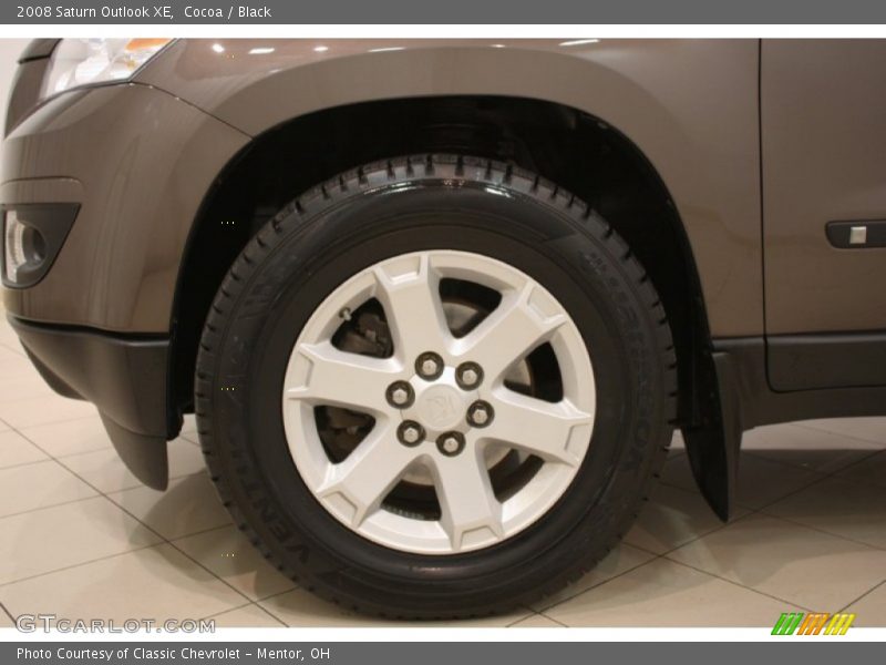 Cocoa / Black 2008 Saturn Outlook XE