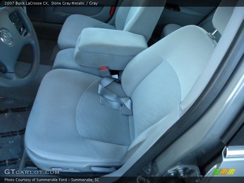 Stone Gray Metallic / Gray 2007 Buick LaCrosse CX