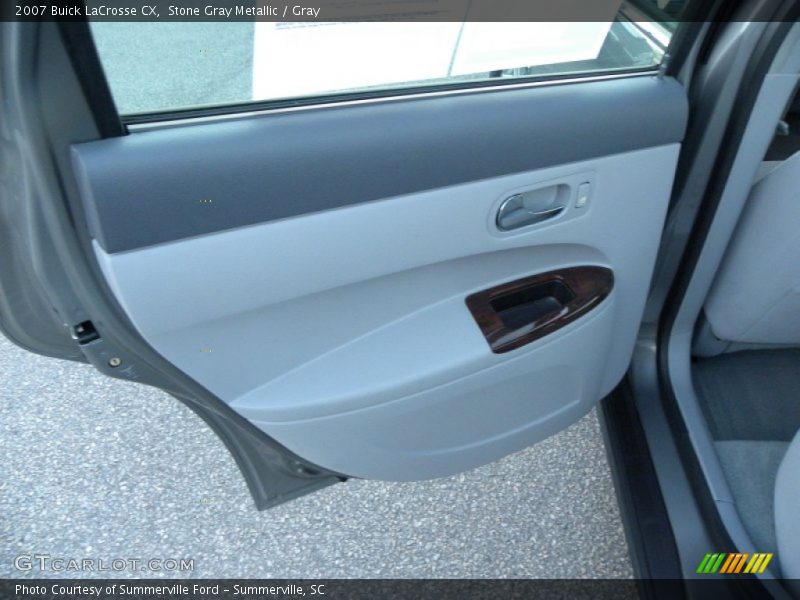 Stone Gray Metallic / Gray 2007 Buick LaCrosse CX