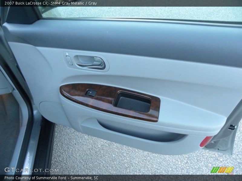 Stone Gray Metallic / Gray 2007 Buick LaCrosse CX