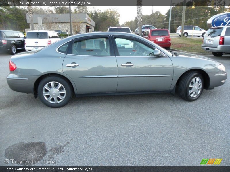 Stone Gray Metallic / Gray 2007 Buick LaCrosse CX