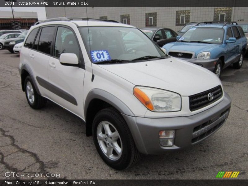 Natural White / Oak 2001 Toyota RAV4 4WD