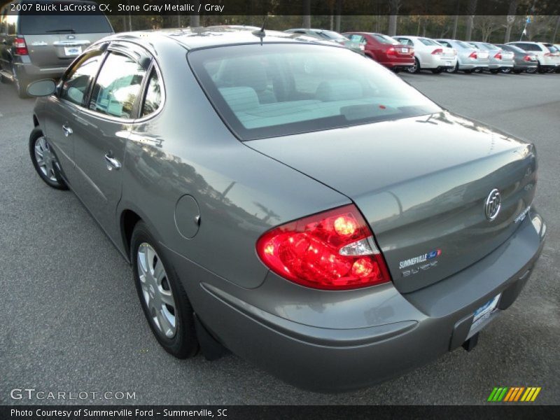 Stone Gray Metallic / Gray 2007 Buick LaCrosse CX