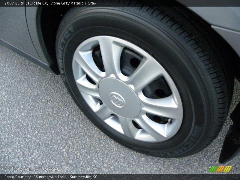 Stone Gray Metallic / Gray 2007 Buick LaCrosse CX