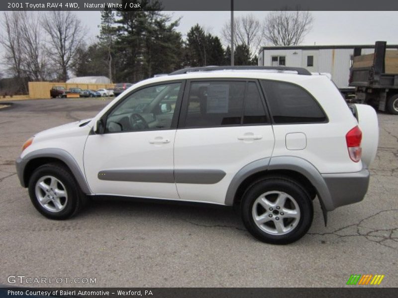 Natural White / Oak 2001 Toyota RAV4 4WD