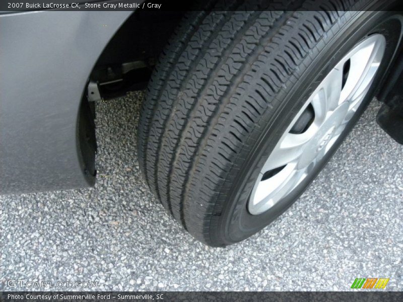 Stone Gray Metallic / Gray 2007 Buick LaCrosse CX