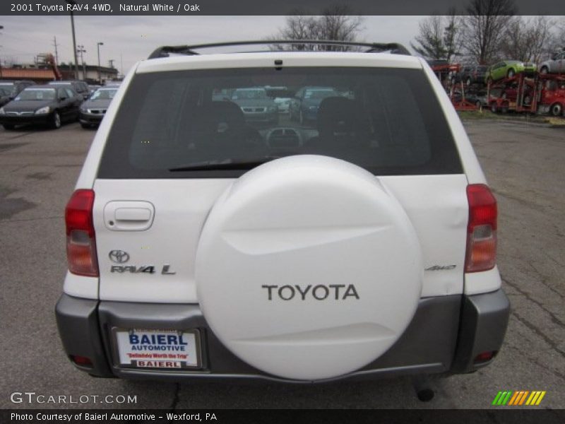 Natural White / Oak 2001 Toyota RAV4 4WD