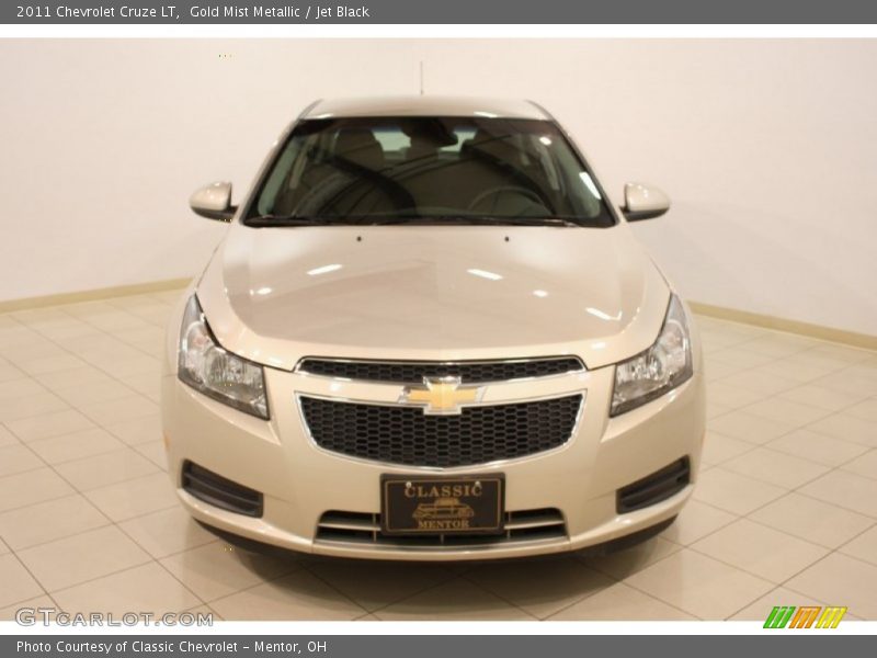 Gold Mist Metallic / Jet Black 2011 Chevrolet Cruze LT