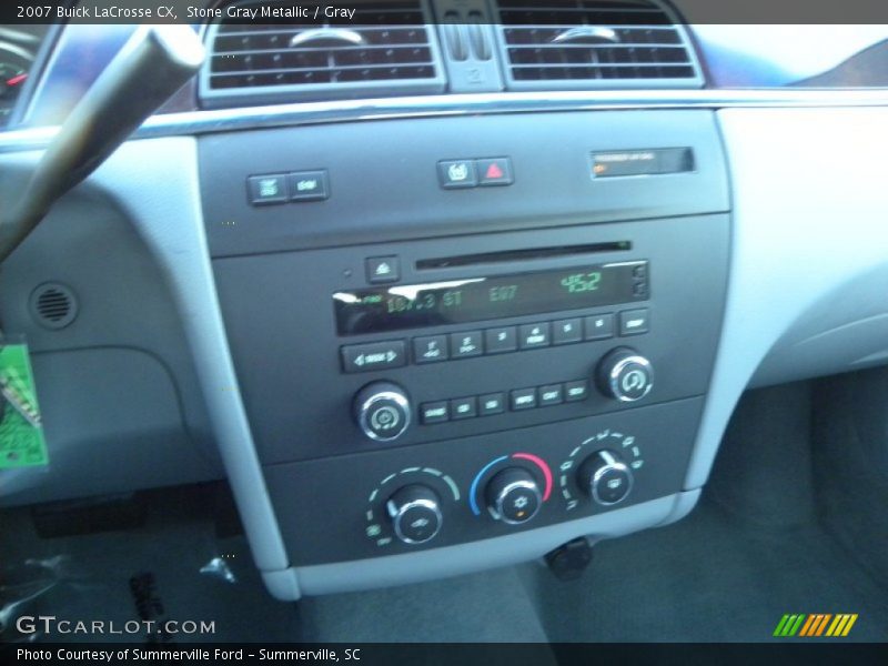 Stone Gray Metallic / Gray 2007 Buick LaCrosse CX