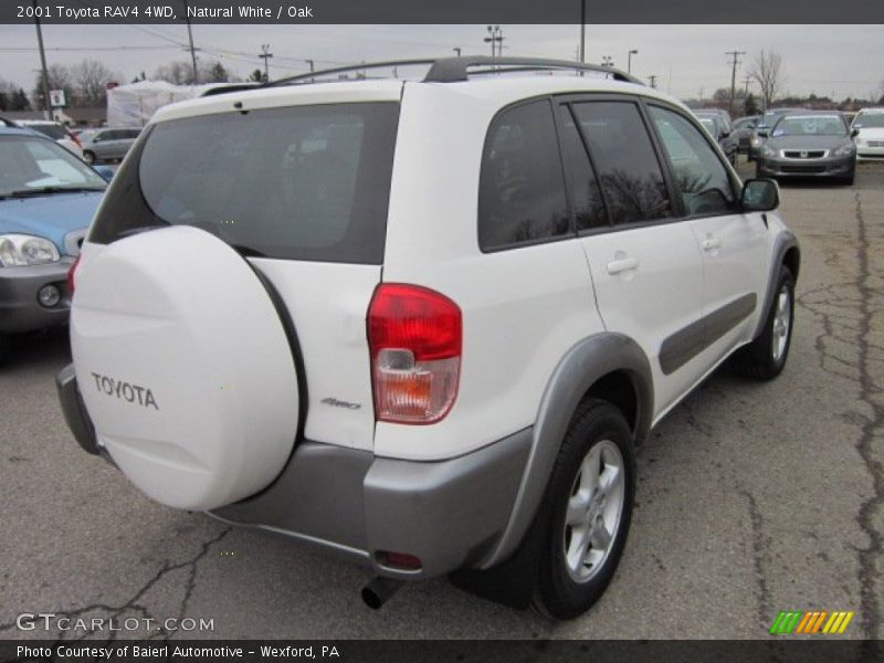 Natural White / Oak 2001 Toyota RAV4 4WD