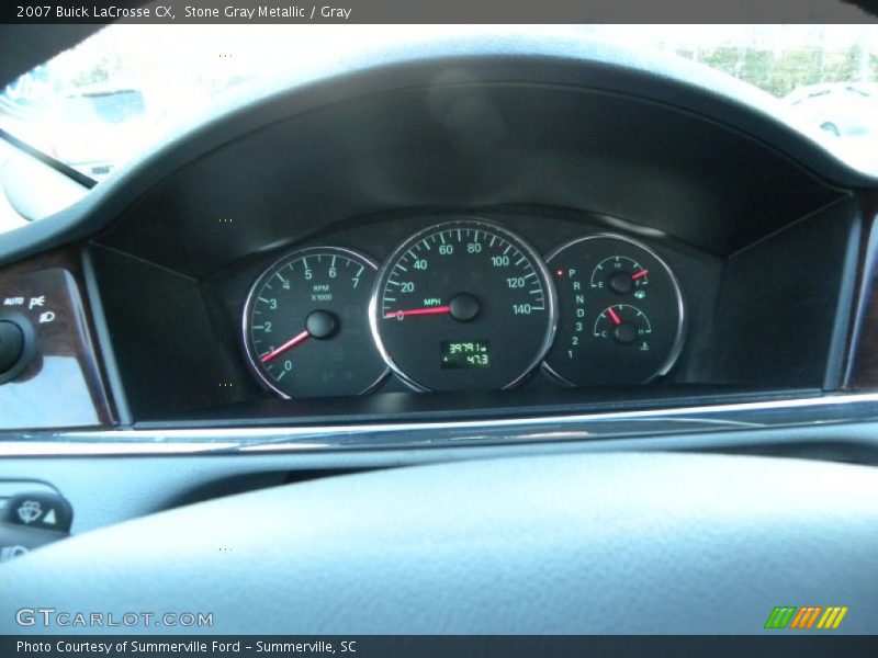 Stone Gray Metallic / Gray 2007 Buick LaCrosse CX