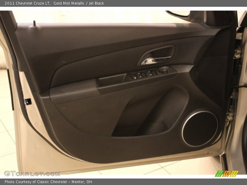 Gold Mist Metallic / Jet Black 2011 Chevrolet Cruze LT