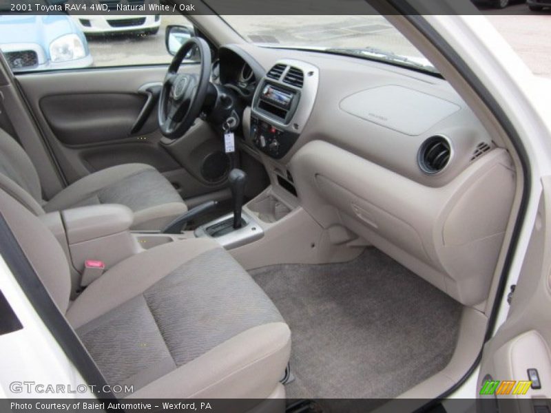 Natural White / Oak 2001 Toyota RAV4 4WD