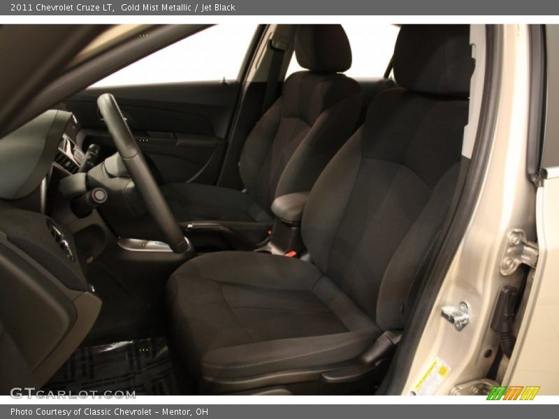 Gold Mist Metallic / Jet Black 2011 Chevrolet Cruze LT