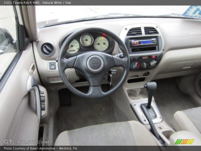 Natural White / Oak 2001 Toyota RAV4 4WD