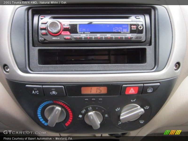 Natural White / Oak 2001 Toyota RAV4 4WD