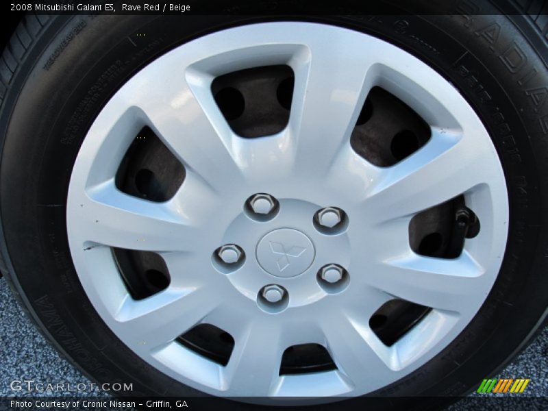Rave Red / Beige 2008 Mitsubishi Galant ES