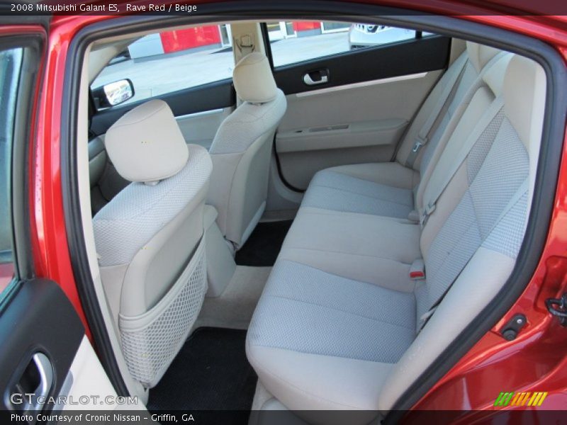 Rave Red / Beige 2008 Mitsubishi Galant ES