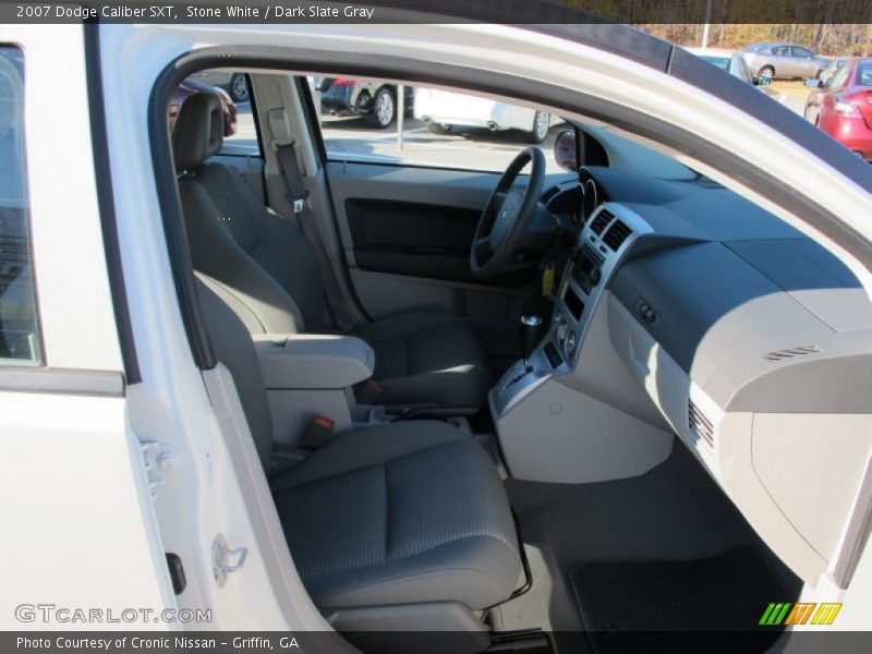Stone White / Dark Slate Gray 2007 Dodge Caliber SXT