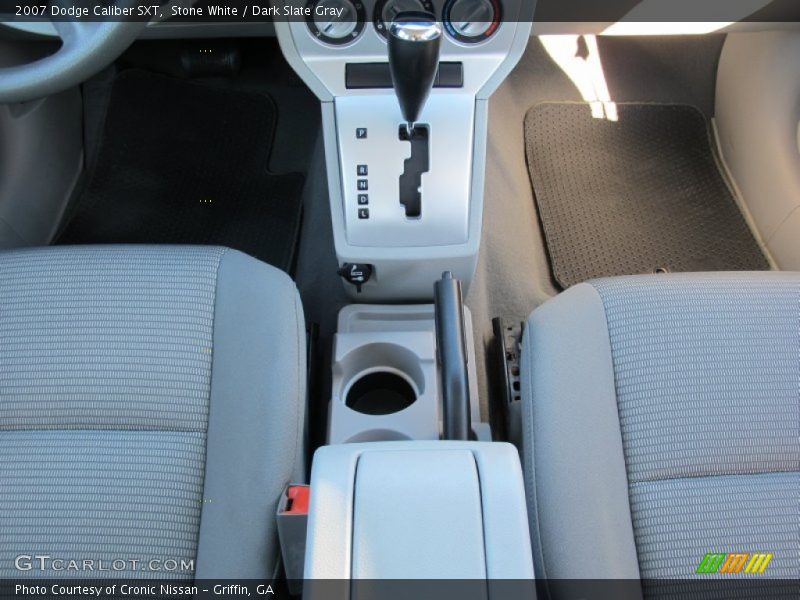 Stone White / Dark Slate Gray 2007 Dodge Caliber SXT