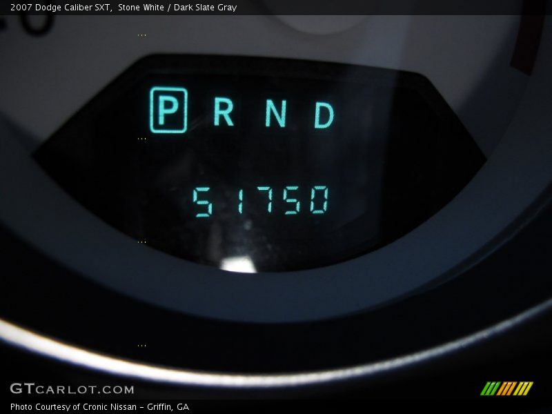Stone White / Dark Slate Gray 2007 Dodge Caliber SXT