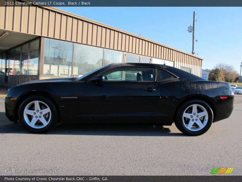 Black / Black 2011 Chevrolet Camaro LT Coupe