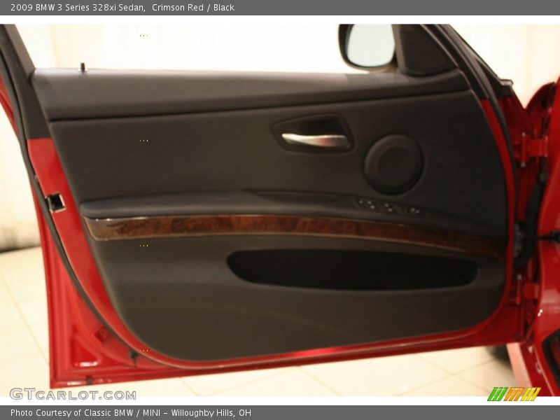Crimson Red / Black 2009 BMW 3 Series 328xi Sedan