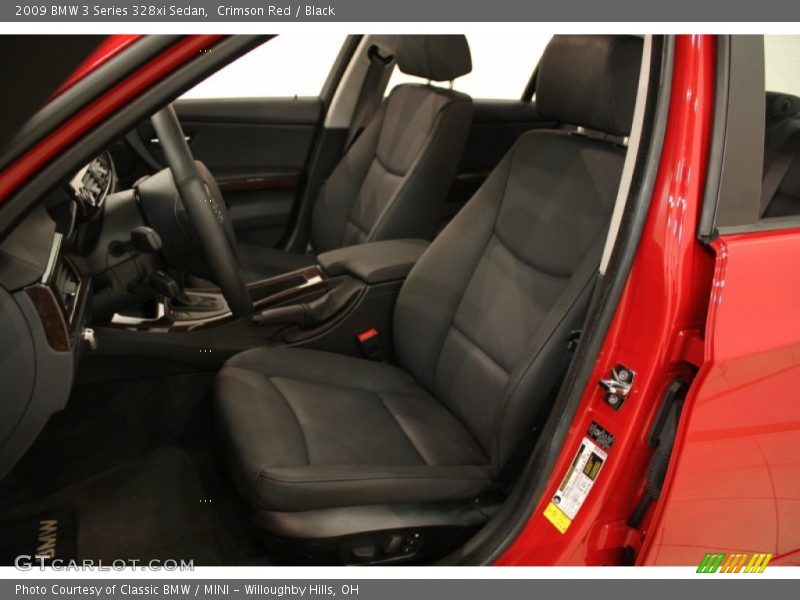 Crimson Red / Black 2009 BMW 3 Series 328xi Sedan