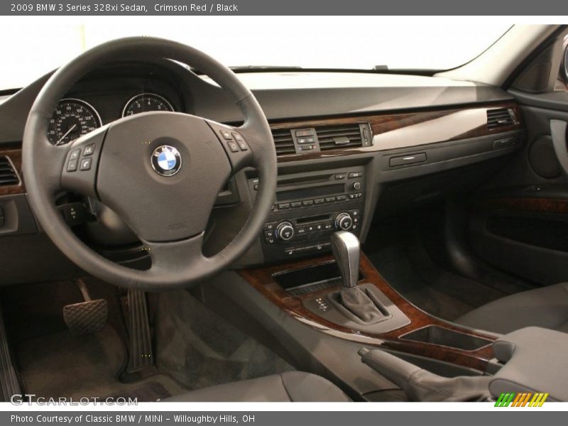 Crimson Red / Black 2009 BMW 3 Series 328xi Sedan