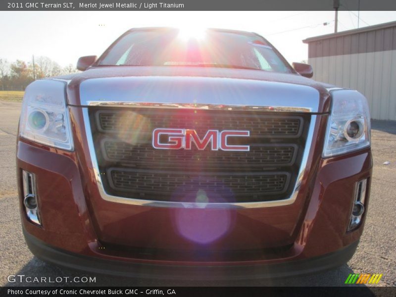 Merlot Jewel Metallic / Light Titanium 2011 GMC Terrain SLT