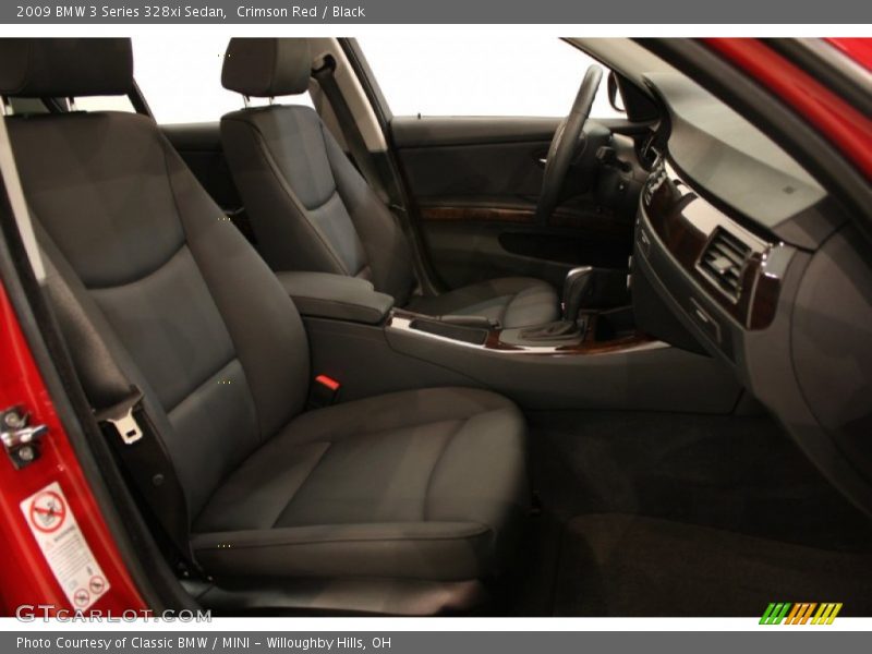 Crimson Red / Black 2009 BMW 3 Series 328xi Sedan