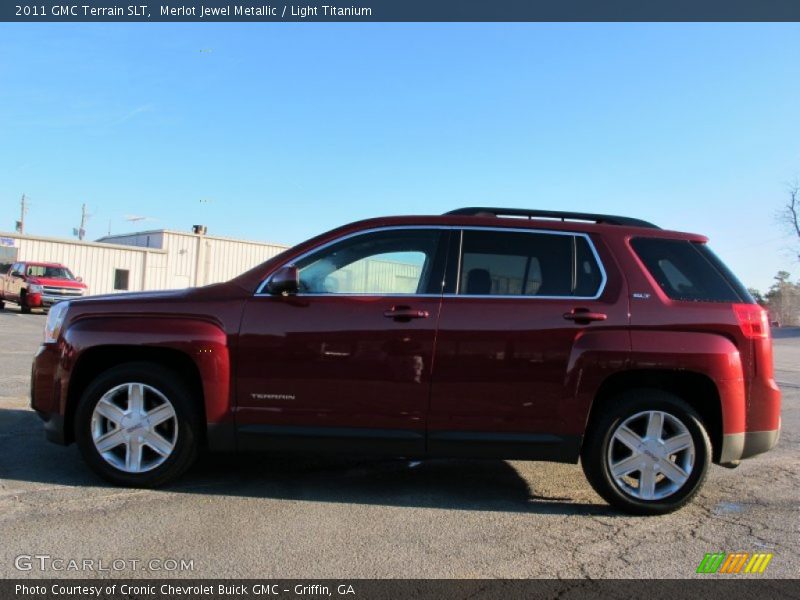 Merlot Jewel Metallic / Light Titanium 2011 GMC Terrain SLT