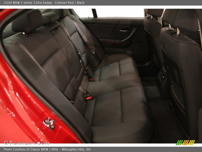 Crimson Red / Black 2009 BMW 3 Series 328xi Sedan