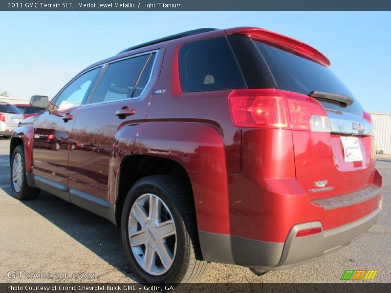 Merlot Jewel Metallic / Light Titanium 2011 GMC Terrain SLT