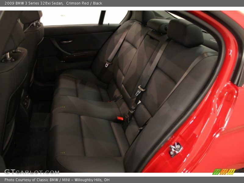 Crimson Red / Black 2009 BMW 3 Series 328xi Sedan