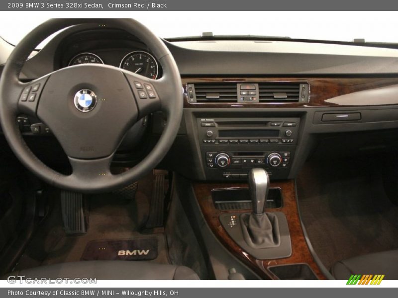 Crimson Red / Black 2009 BMW 3 Series 328xi Sedan