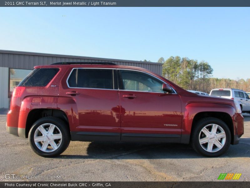 Merlot Jewel Metallic / Light Titanium 2011 GMC Terrain SLT