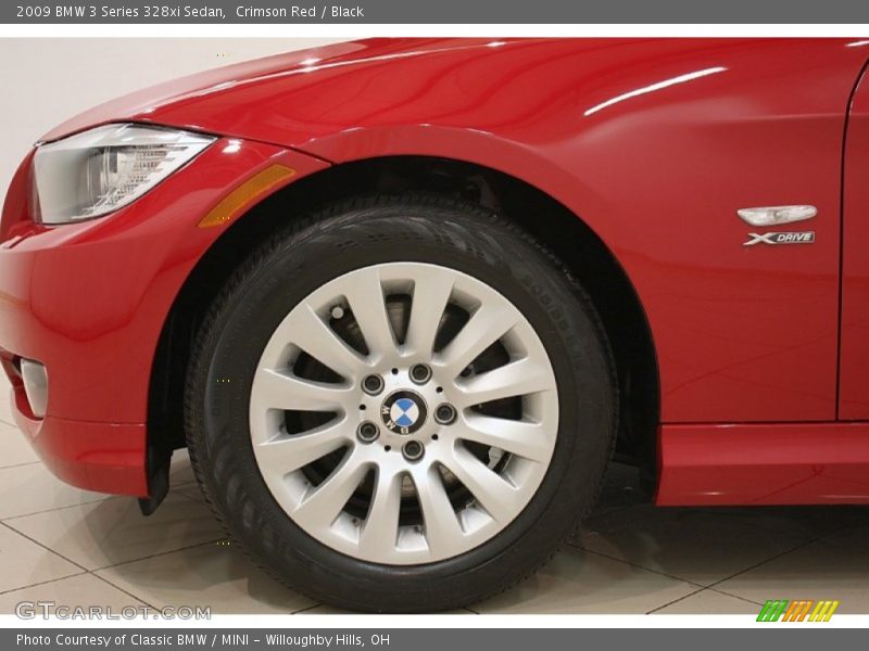 Crimson Red / Black 2009 BMW 3 Series 328xi Sedan