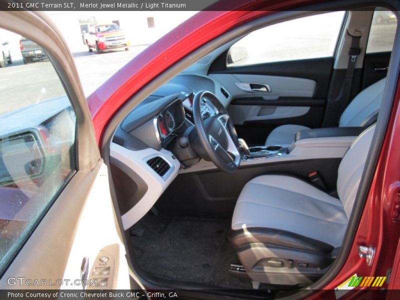 Merlot Jewel Metallic / Light Titanium 2011 GMC Terrain SLT