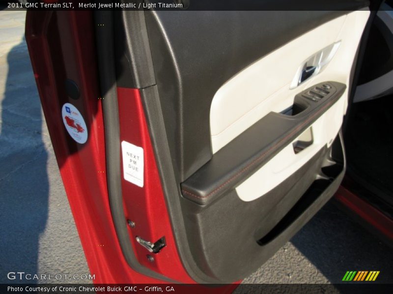 Merlot Jewel Metallic / Light Titanium 2011 GMC Terrain SLT