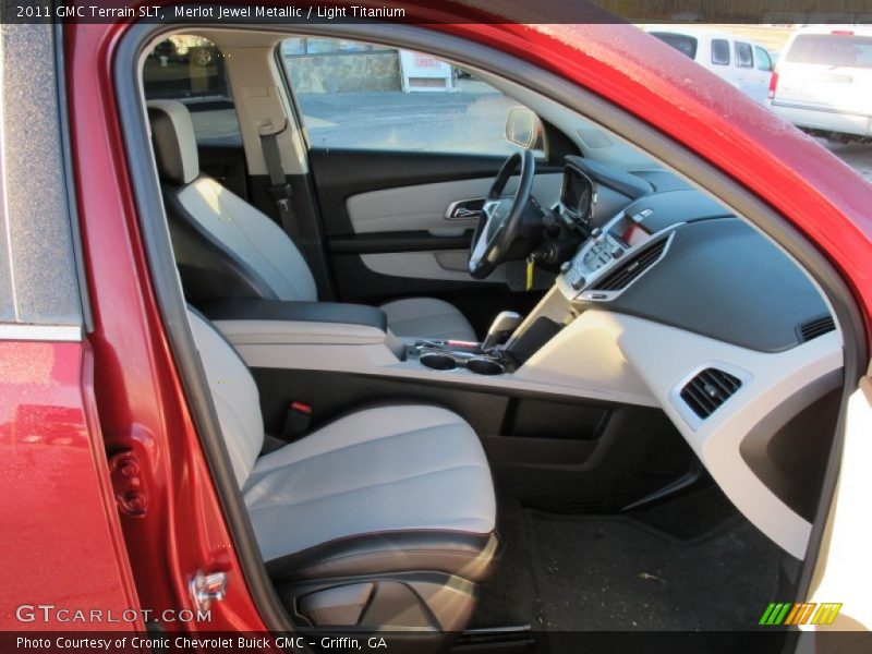 Merlot Jewel Metallic / Light Titanium 2011 GMC Terrain SLT