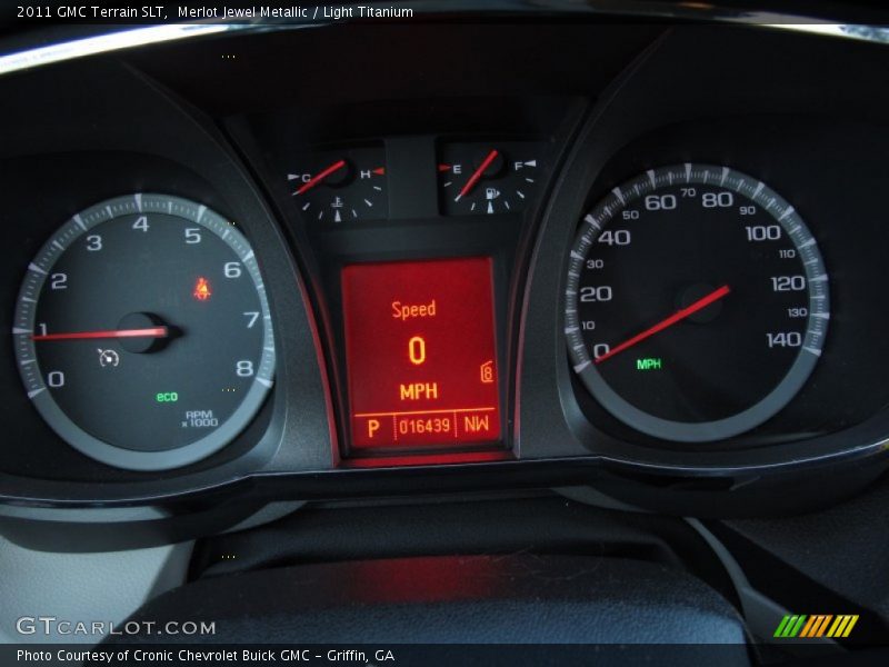 Merlot Jewel Metallic / Light Titanium 2011 GMC Terrain SLT